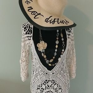 Beachwear! Cover-up and Sun Hat